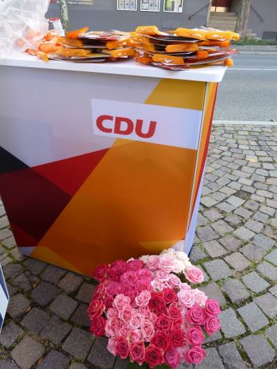 Schwarz-Rot-Gold steht im Zentrum des CDU Design - Schwarz-Rot-Gold steht im Zentrum des CDU Design