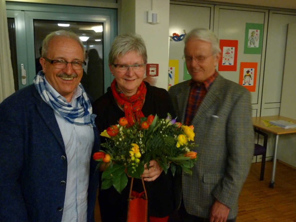 Harald Rienth, Dorothee Bausch und Helmut Maile (v.l.n.r.) 